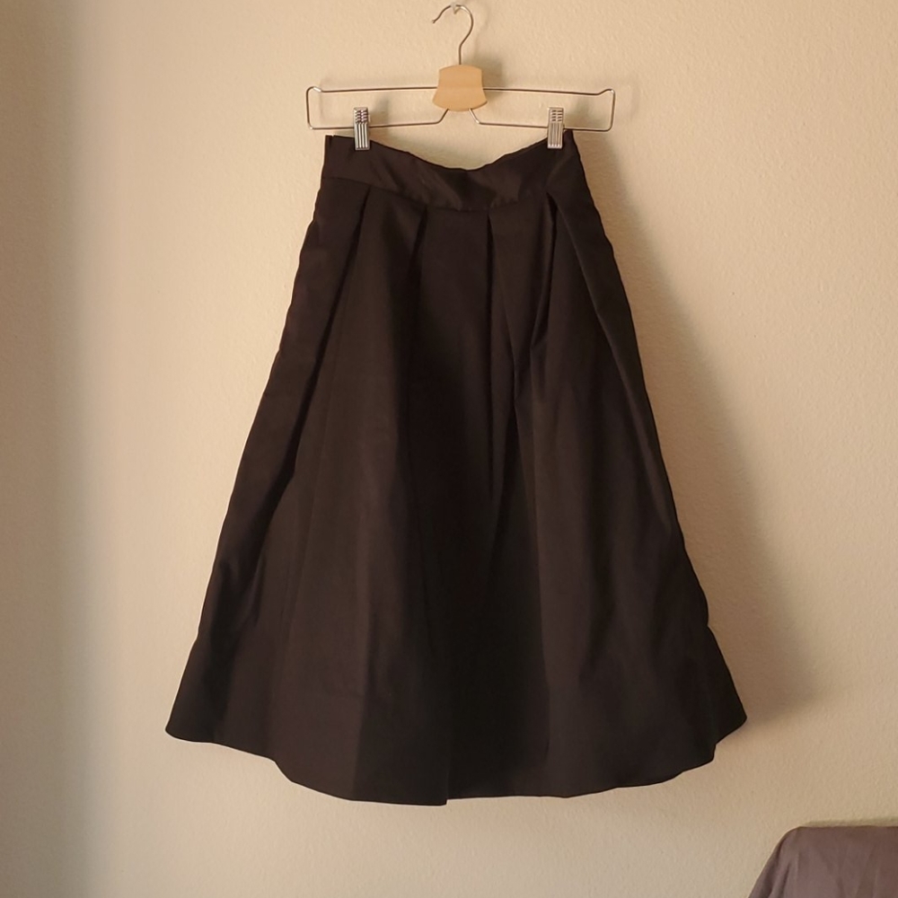 White House Black Market Midi Skirt